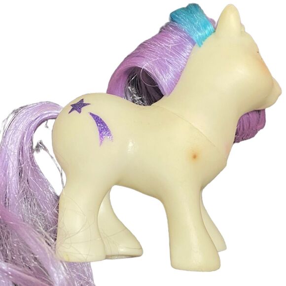 VTG Hasbro G1 My Little Pony Lot Of 2 Blue Belle & Baby Glory MLP Pastel Hair - Picture 10 of 14